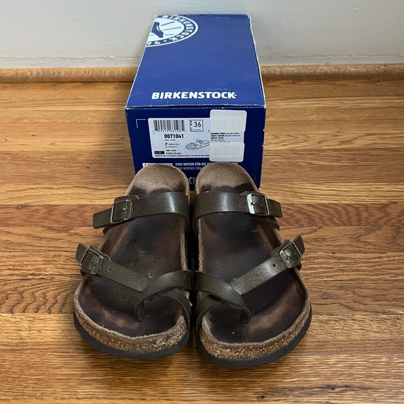 mayari brown birkenstocks